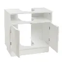 MUEBLE BAJO LAVABO 2 PUERTAS Y 1 BALDA 60 X 30 X 60 CM