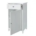 MUEBLE 1 CAJN Y 1 PUERTA BASIC WHITE 43 X 34 X 77 CM