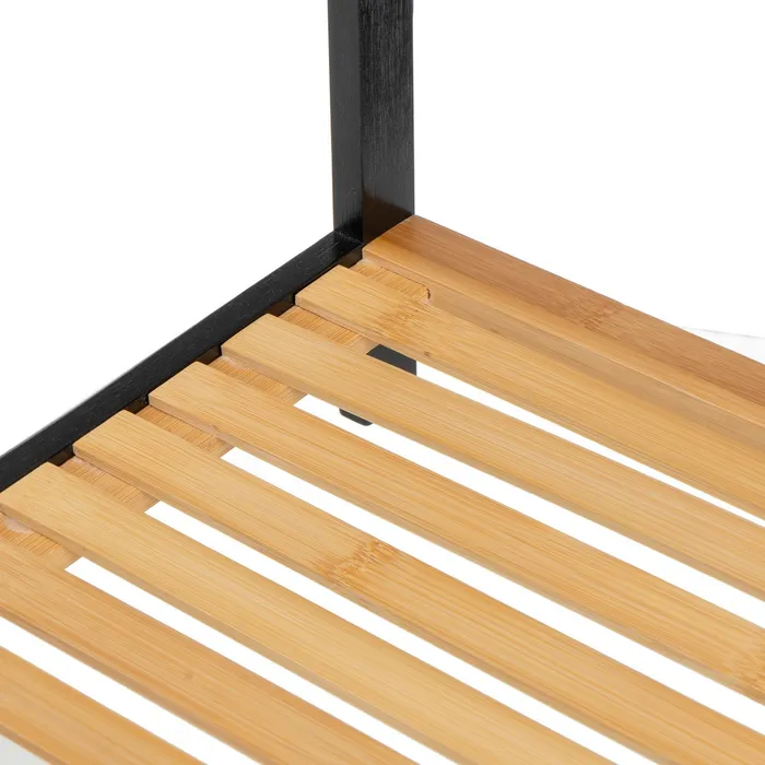 TOALLERO 3 BRAZOS BAMBU 51 X 31 X 85 CM