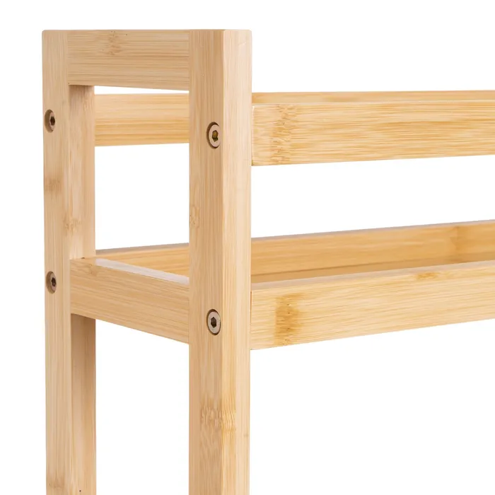 CARRO MULTIUSOS BAMB NATURAL 36 X 15 X 74 CM