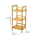 ESTANTERA 3 BALDAS BAMB 30 X 30 X 70 CM