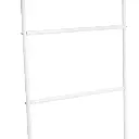 TOALLERO EN ESCALERA METAL BLANCO 45 X 170 CM