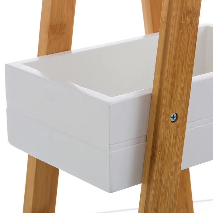 ESTANTERA 3 BALDAS BAMB-MDF 30 X 19 X 81 CM