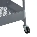 CARRO MULTIUSOS METAL GRIS 44 X 31 X 79 CM