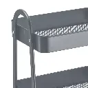 CARRO MULTIUSOS METAL GRIS 44 X 31 X 79 CM