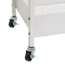 CARRO MULTIUSOS METAL BLANCO 51 X 30 X 82 CM