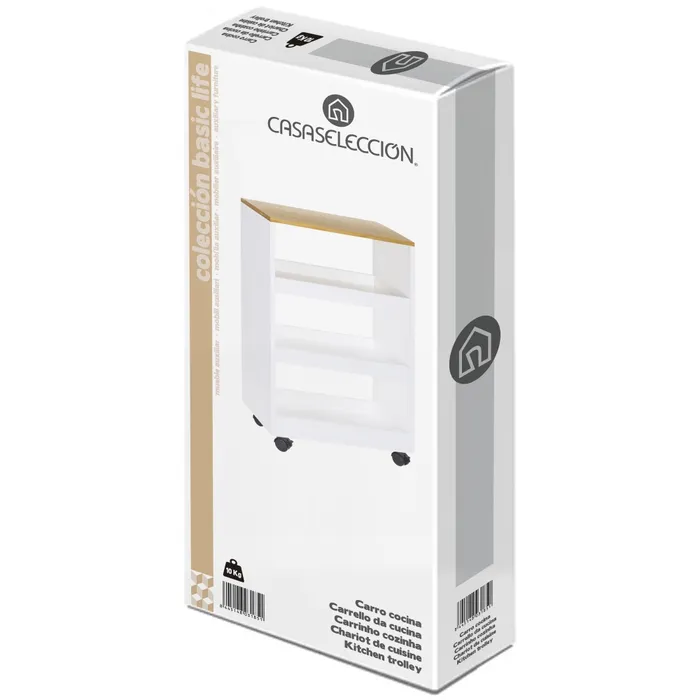 CARRO COCINA MDF 48 X 24 X 77 CM