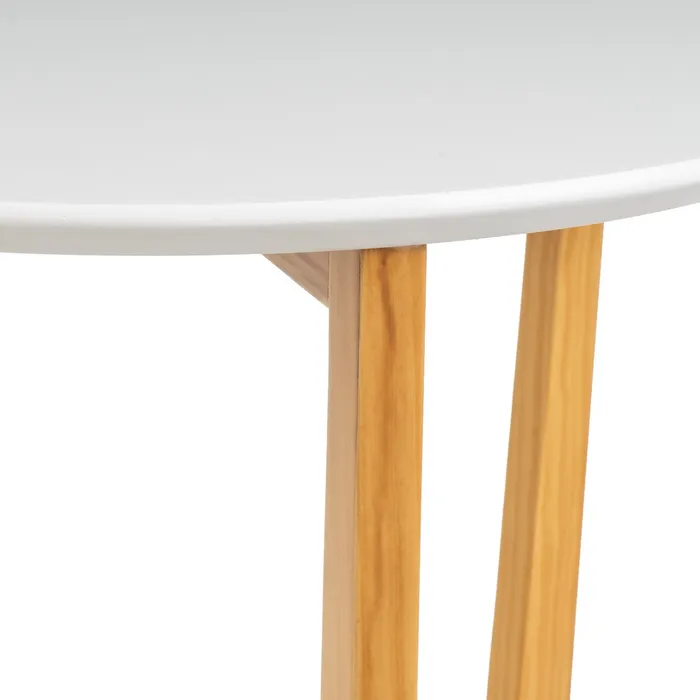 MESA MDF-PINO BLANCO 45 X 45 X 60 CM