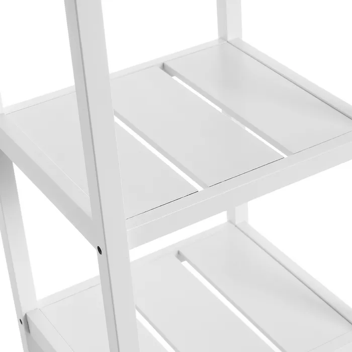 ESTANTERA 4 BALDAS MDF BLANCO 37 X 33 X 110 CM