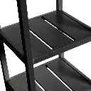 ESTANTERA 3 BALDAS MDF NEGRO 38 X 33 X 76 CM