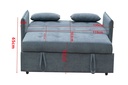 SOFA CAMA CON BRAZOS TAP.103-3 BILBAO BEIG