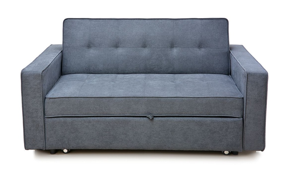 SOFA CAMA C/BRAZOS IZAN GRIS