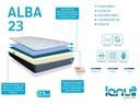 COLCHON ALBA 23 ENROLLADO 135X190