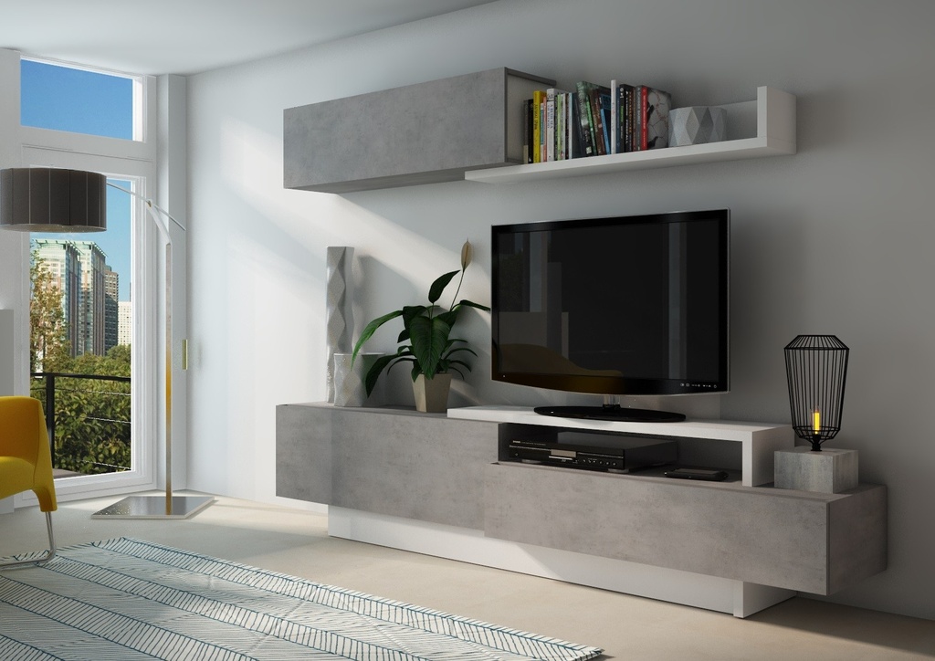 COMPACTO BET/BCO BRI SOHO 50+33x240x42 cm