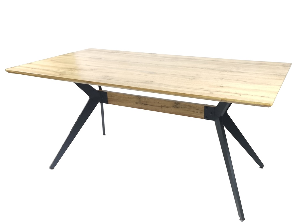 MESA DM NATURAL PATAS METAL