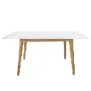 MESA EXTENSIBLE ADANA-BLANCA/NATURAL