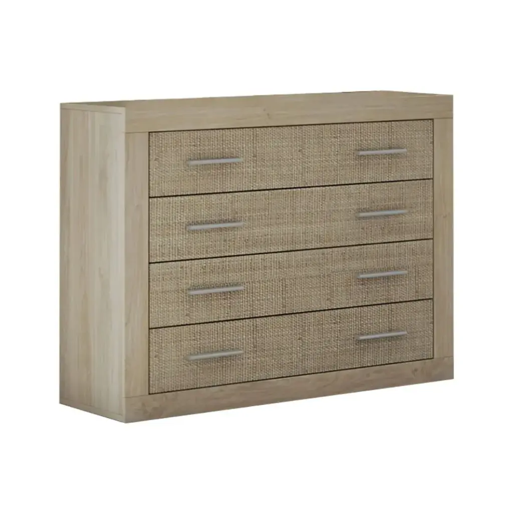 COMODA LARA 4 CAJONES PUCCINI-TEXTIL