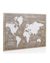 CABEZAL MADERA CORTE MAPA
MUNDI 165 X100