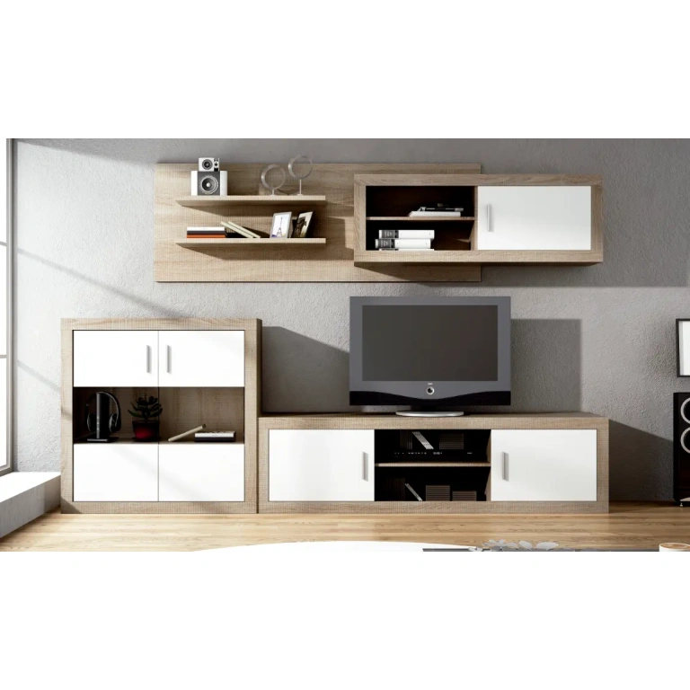 ALTO 1P 130CM LARA APIL. CAMBRIA-BLANCO