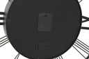 RELOJ PARED METAL 80X8X80 ENVEJECIDO MARRON OSCURO