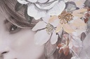 CUADRO LIENZO PS 70X3,5X100 CHICA FLORES 