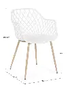 SILLA OPTIK BLANCO