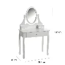 TOCADOR GRACE MDF-PAULONIA BLANCO 80 X 40 X 137 CM