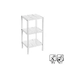 ESTANTERA 3 BALDAS MDF BLANCO 37 X 33 X 76 CM
