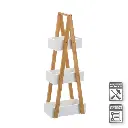 ESTANTERA 3 BALDAS BAMB-MDF 30 X 19 X 81 CM