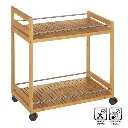 MESA CAMARERA BAMB 55 X 32 X 63 CM