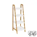 ESTANTERA 4 BALDAS BAMB-MDF 35 X 34 X 98 CM
