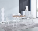 MESA COCINA FIJA T/MDF JANSEN BLANCO