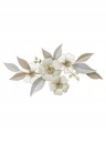 ADORNO METAL PARED FLORES 103X75X53 CM