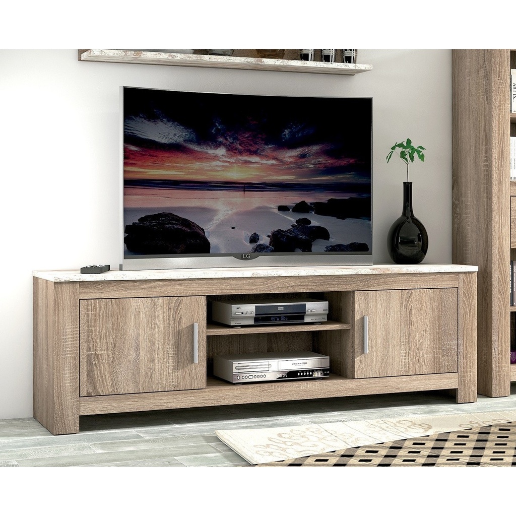 BAJO T.V. 2 PUERTAS RONCAL TR-CÑ BLANCO