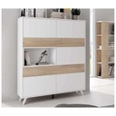 VITRINA SOTO BLANCO-ROBLE