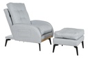 SOFA CAMA SET 2 POLIESTER 74X85X90 RECLINABLE