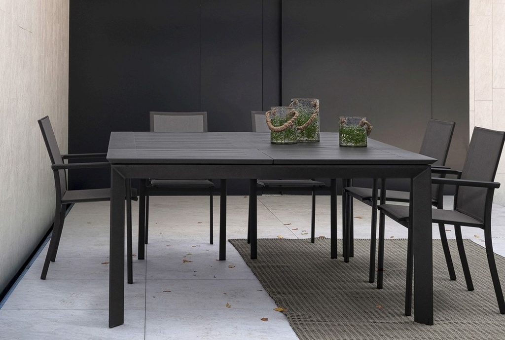 MESA EXT. KONNOR 160X100-160 ANTRACITA