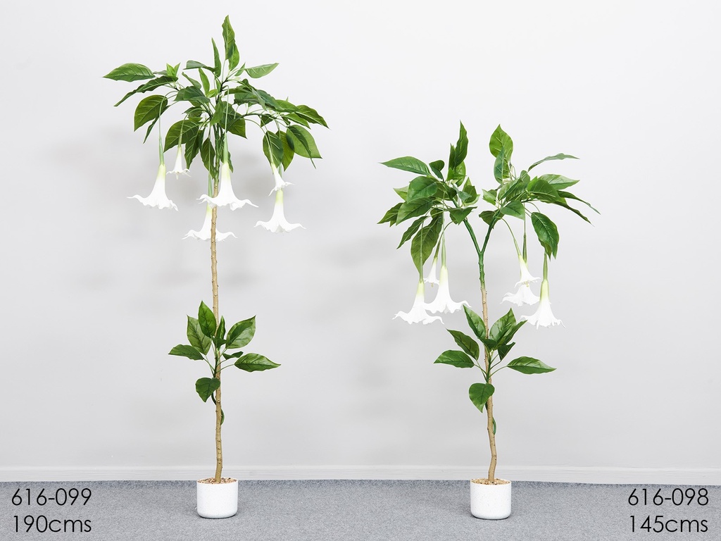 Planta Datura blanca 190 cms