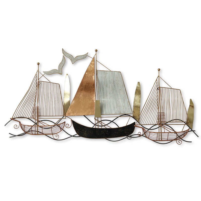 DECORACION PARED BARCOS