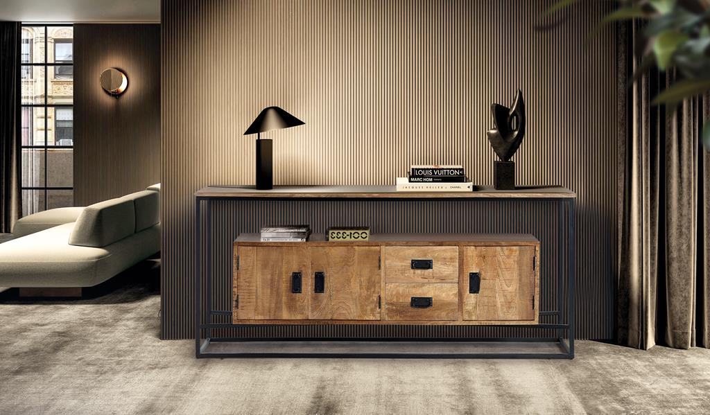 APARADOR DE 3 PUERTAS 80X180X40 CM