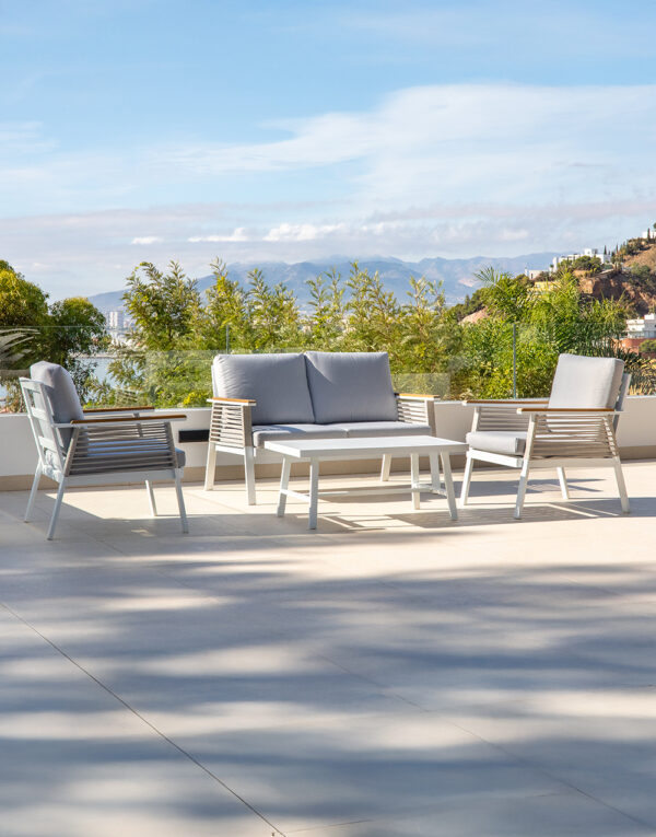 SET CASABLANCA SOFA BLANCO A