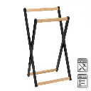 TOALLERO PLEGABLE BAMBU 44 X 40 X 82 CM