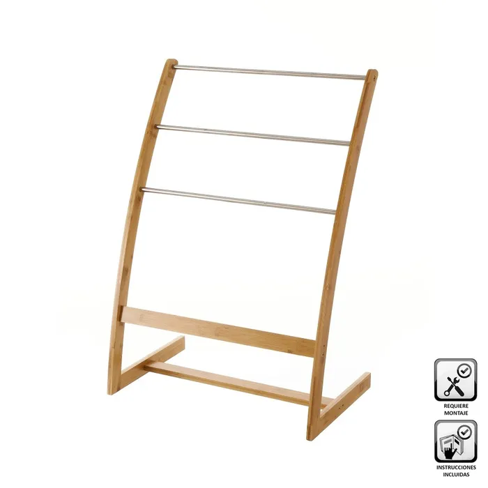 TOALLERO BAMB-ACERO INOXIDABLE 57 X 35 X 81 CM