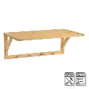 ESTANTE PERCHERO 4 GANCHOS BAMB 50 X 30 X 20 CM