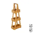 ESTANTERA 3 CAJONES BAMB 30 X 18 X 81 CM