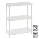 ESTANTERA 3 BALDAS ALBA BLANCO 60 X 30 X 76 CM