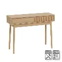 CONSOLA 2 CAJONES NAROA PB NATURAL 100 X 30 X 76 CM