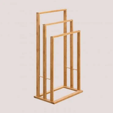 [803110] TOALLERO 3 BRAZOS BAMB 40 X 24 X 82 CM