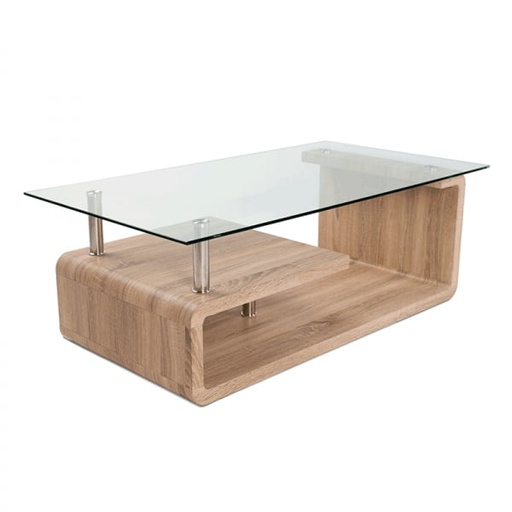 [MESA_EVA_CAMBRIA] MESA CENTRO TAPA CRISTAL EVA CAMBRIA