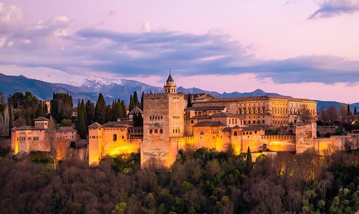 [100290] CUADRO FOTO CRISTAL TEMPLADO 100*180 CM. ALHAMBRA